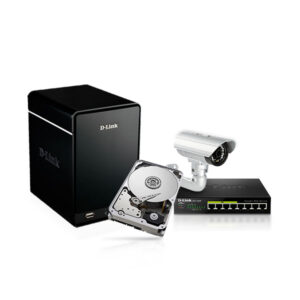Pack Cámara + Switch + Grabador D-Link + Disco duro 1 TB